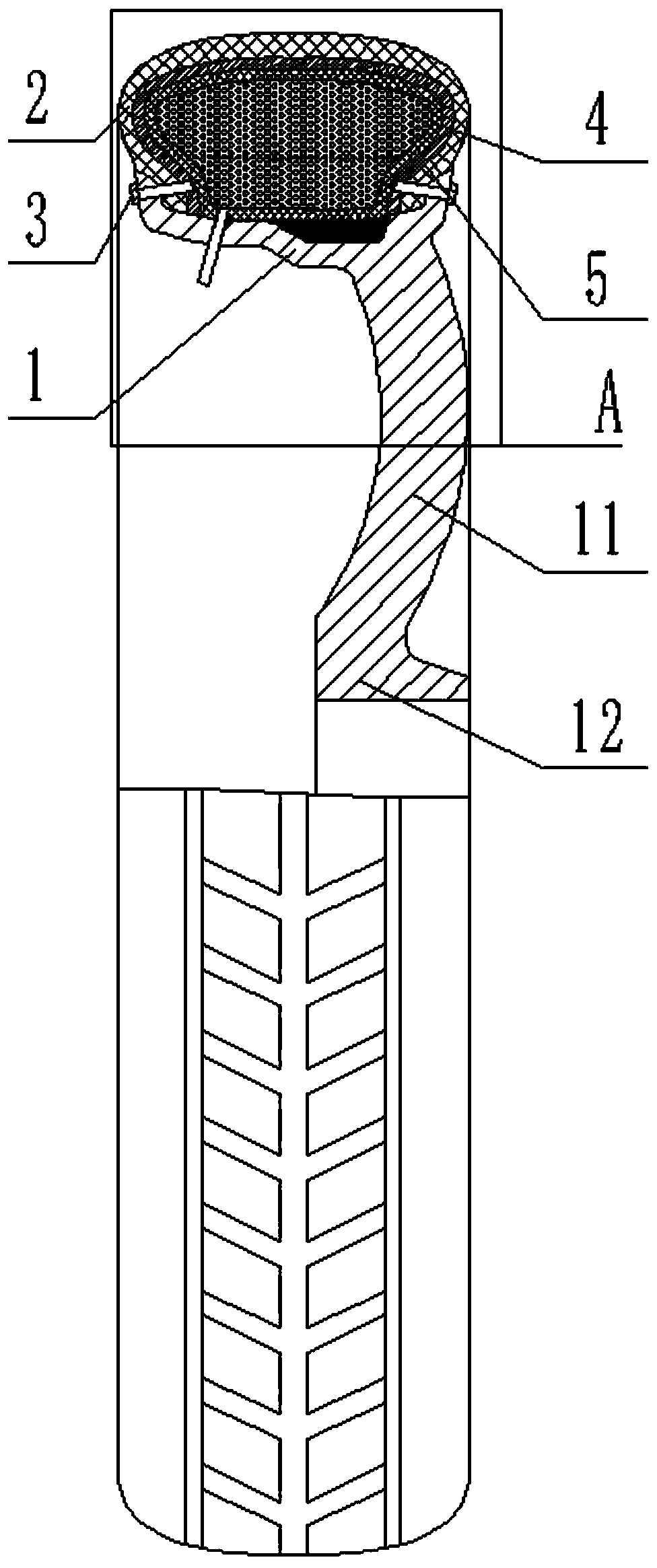 High-elasticity foam inflation-free tire