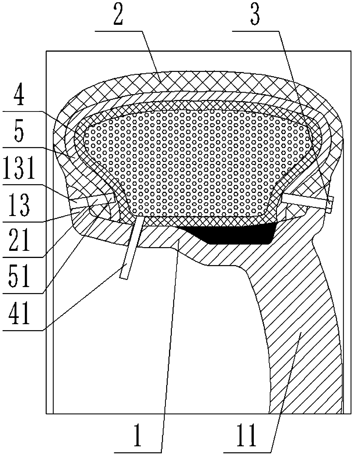 High-elasticity foam inflation-free tire