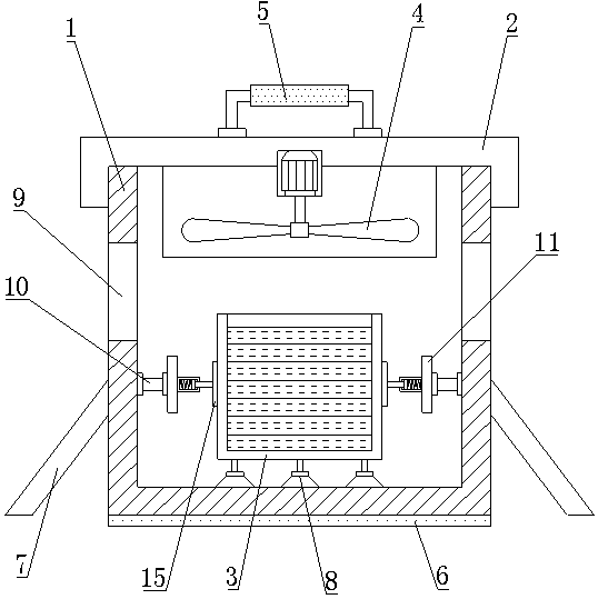 Rapid formaldehyde detection method and device based on fuchsin-sodium sulfite reagent