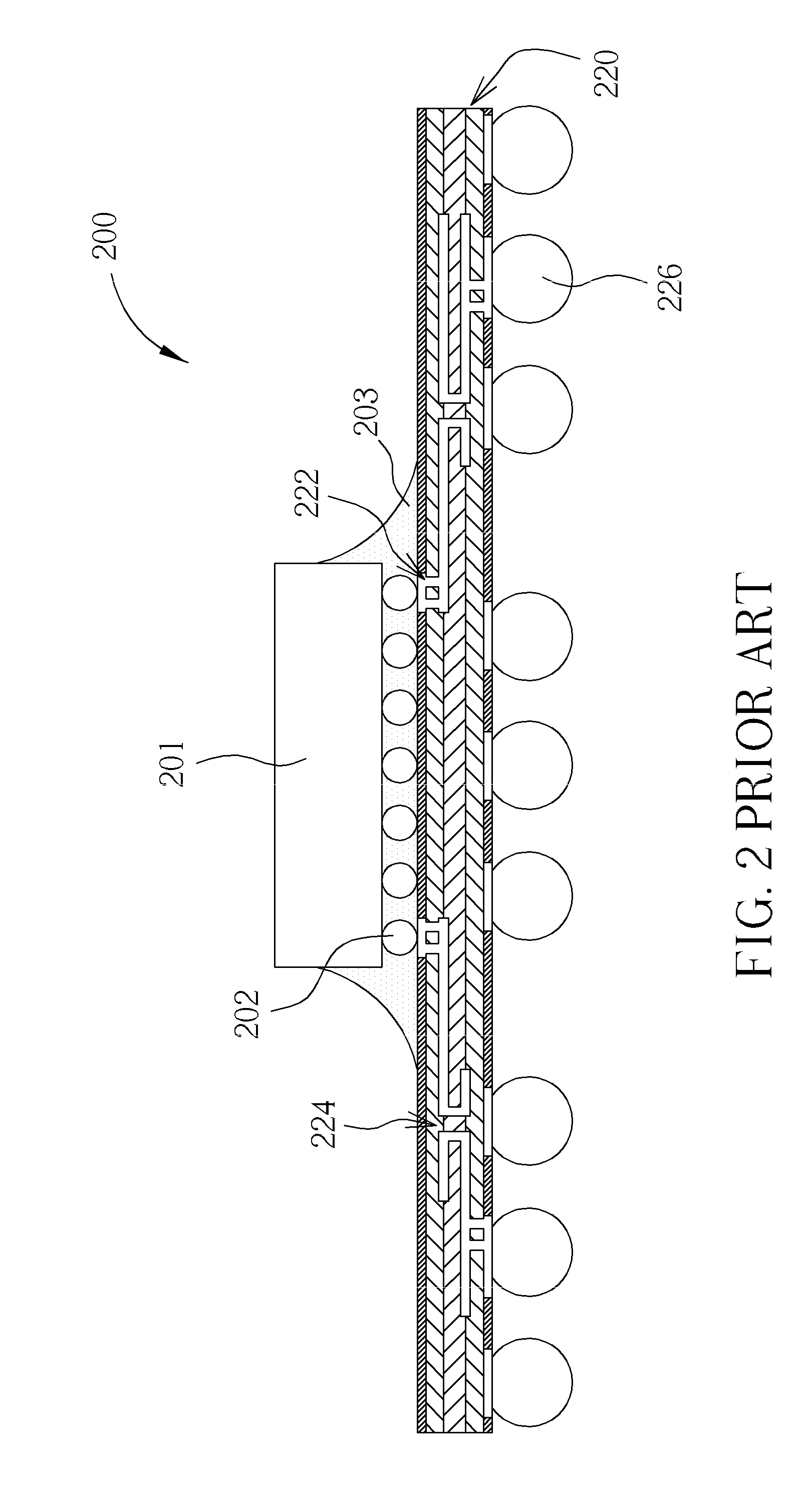 Flip-chip package with fan-out wlcsp