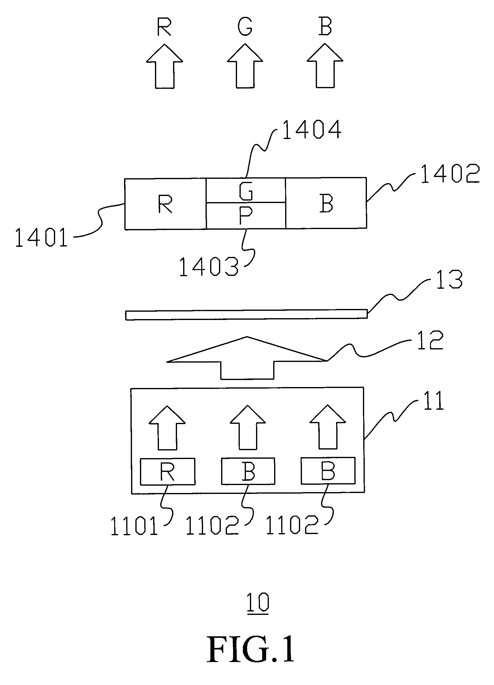 Flat light-emitting apparatus