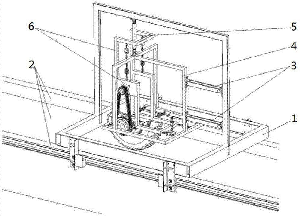 Testing device for single-wheel traction performance