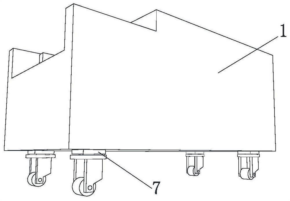 Cleaning machine for greasy dirt and inflammable dust inside busway