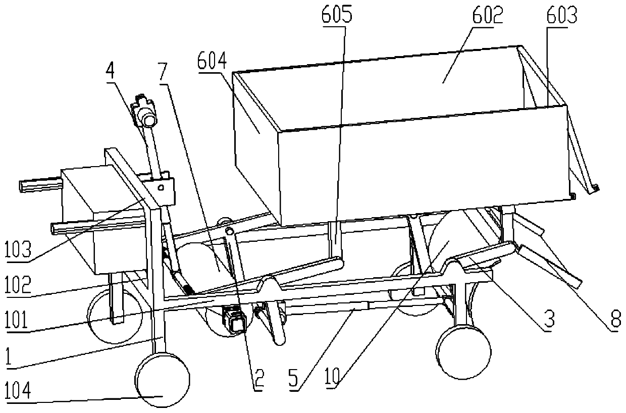 Compaction construction device for bituminous concrete pavement, and construction method