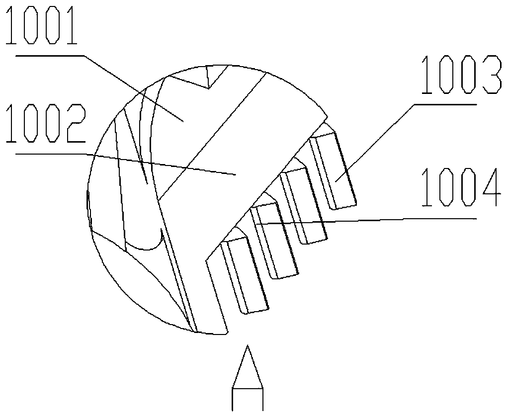 Compaction construction device for bituminous concrete pavement, and construction method