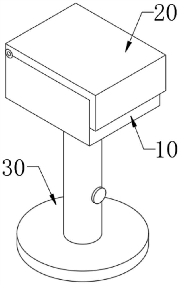 Eye washer for ophthalmology outpatient nursing and using method of eye washer