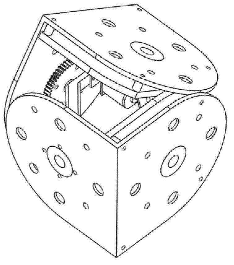 Unit module mechanism of modular reconfigurable robot