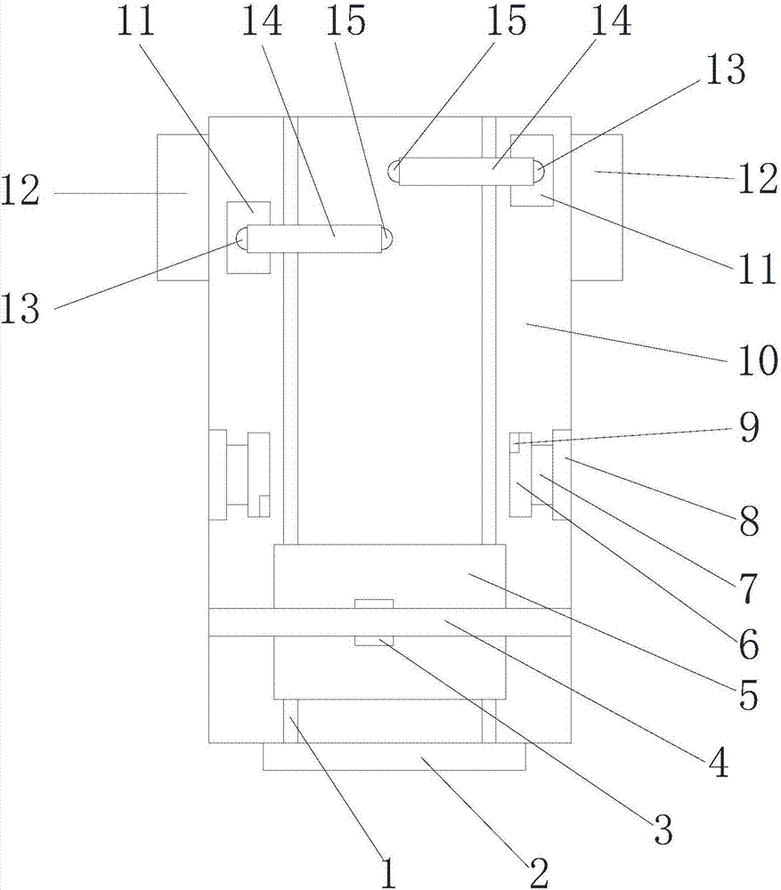 Dismantling device of power battery