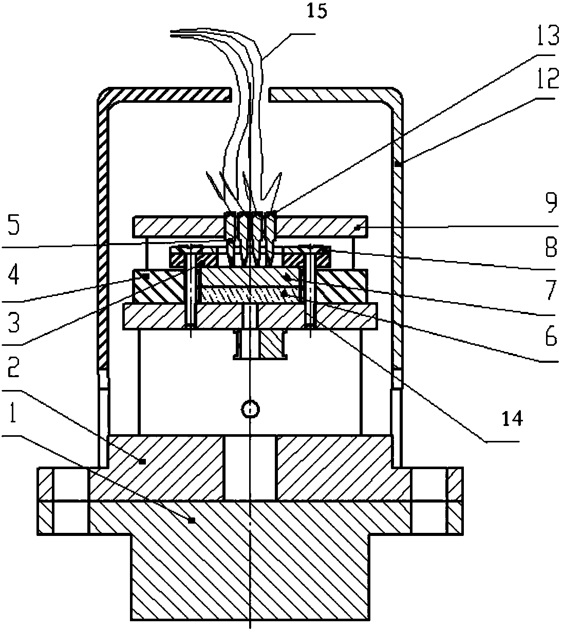 Low-temperature electrical resistivity measuring apparatus and installation method thereof