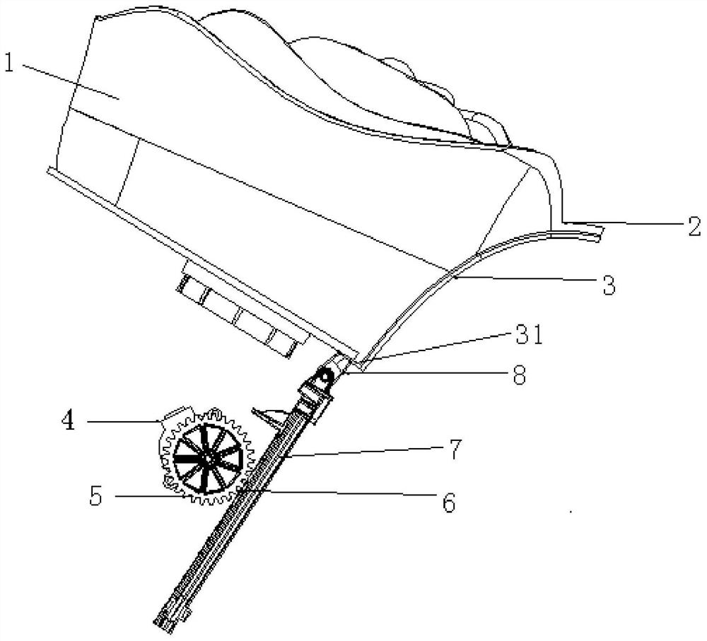 An air outlet structure and air conditioner