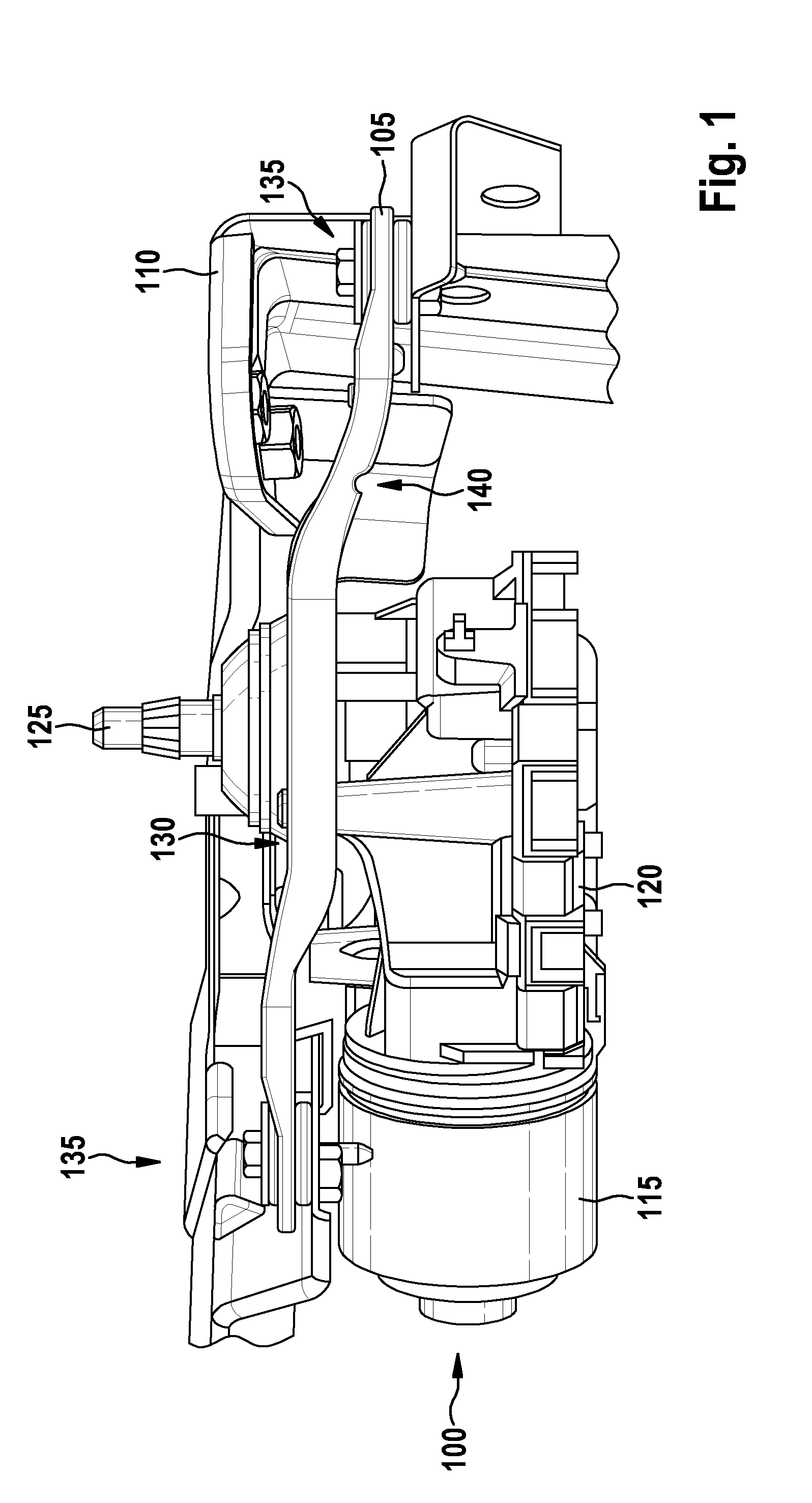 Support element for a wiper drive