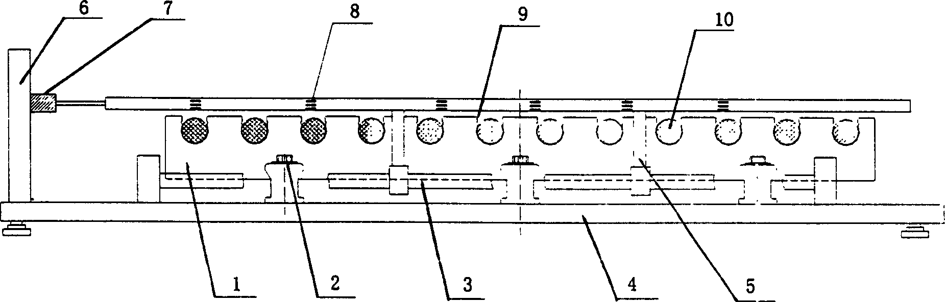 Long-stator linear machine electromagnetic performance off-line testing device