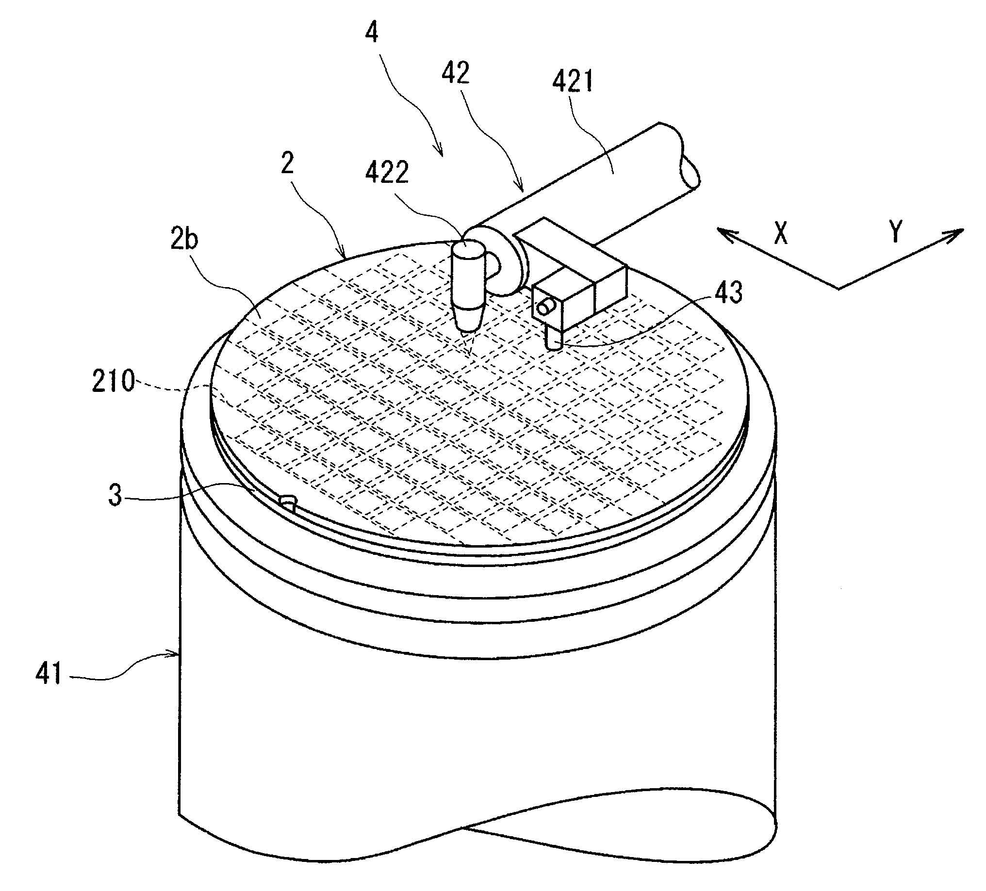 Method of dividing wafer