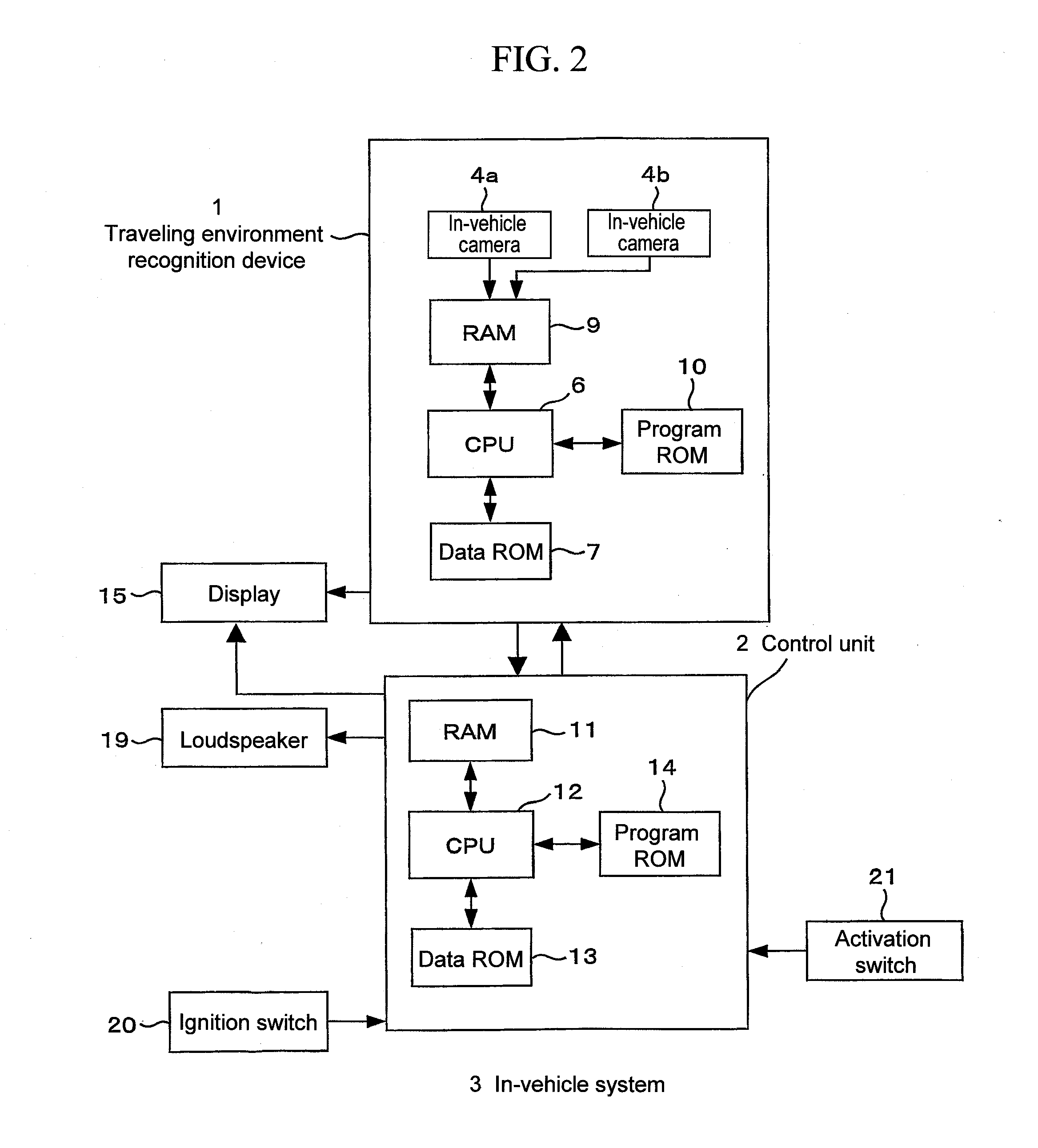 Traveling environment recognition device