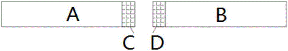 Three-step approach four-interface system-based heterogeneous material joint structure and heterogeneous material connection method