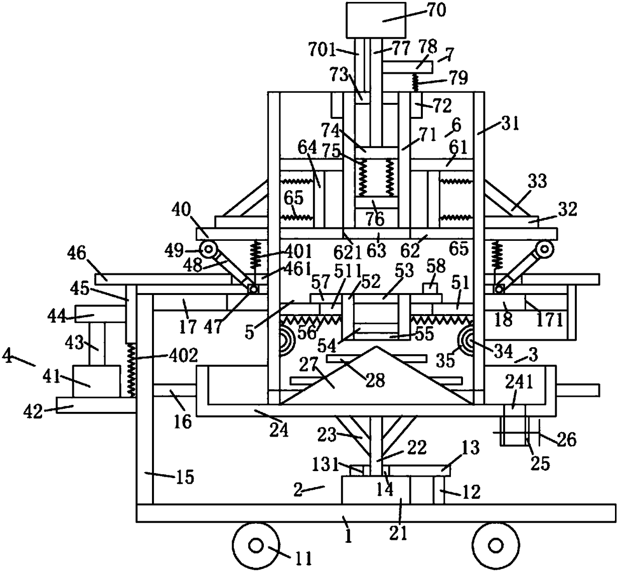 Multifunctional rainwater collection, purification and recycling apparatus for buildings