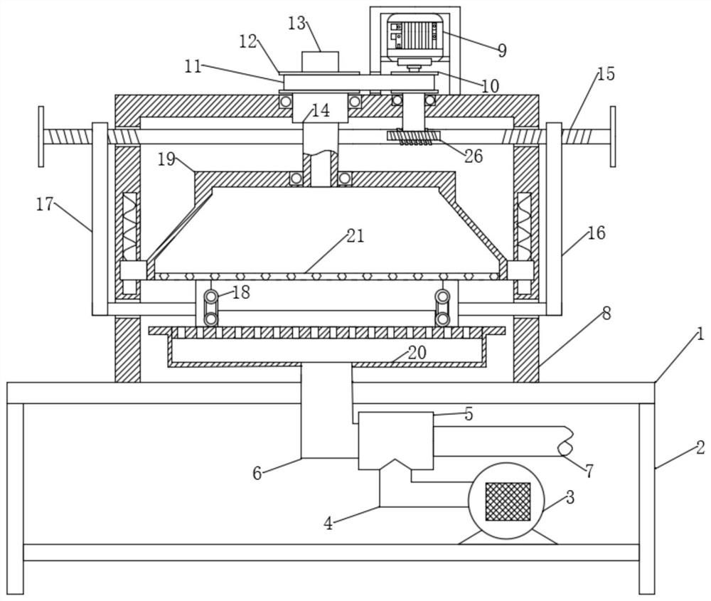 Glass plate tempering device utilizing contact method