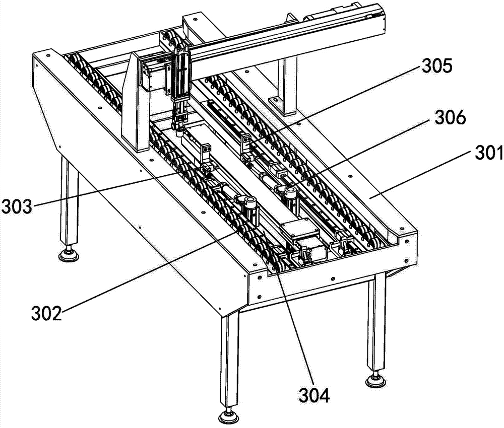 Valve assembling production line