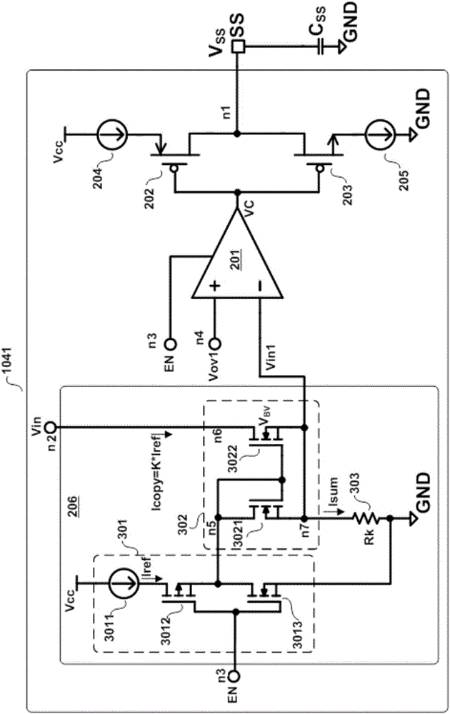 Soft-off control module, reference signal generation unit, power converter and related control method