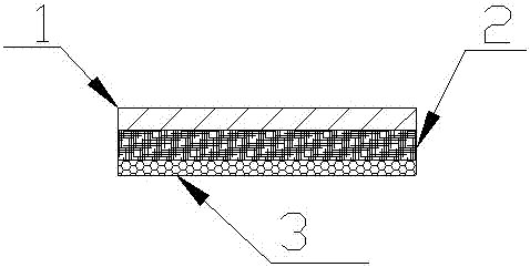 Expanded polytetrafluoroethylene film coating composite material with functions like heat conduction, heat insulation, electric conduction and electromagnetic shielding and preparation method thereof