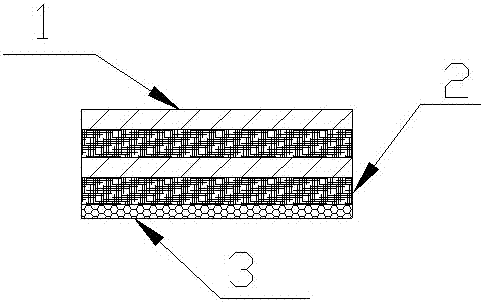 Expanded polytetrafluoroethylene film coating composite material with functions like heat conduction, heat insulation, electric conduction and electromagnetic shielding and preparation method thereof