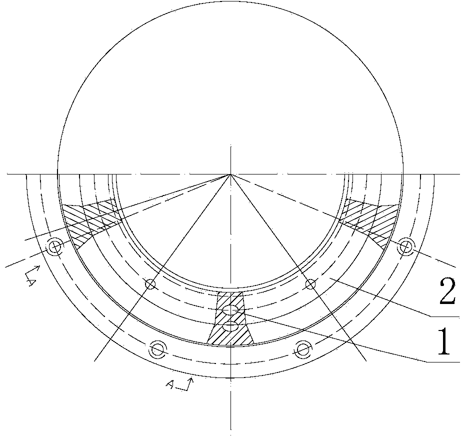 Device for reducing bearing temperature