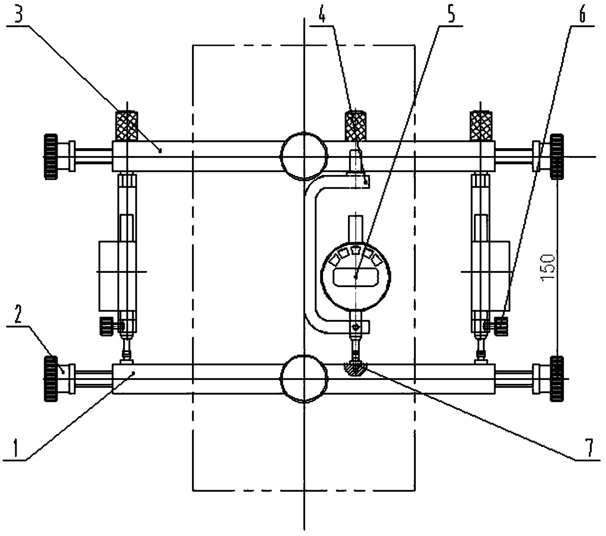 New elastic modulus tester for concrete test block