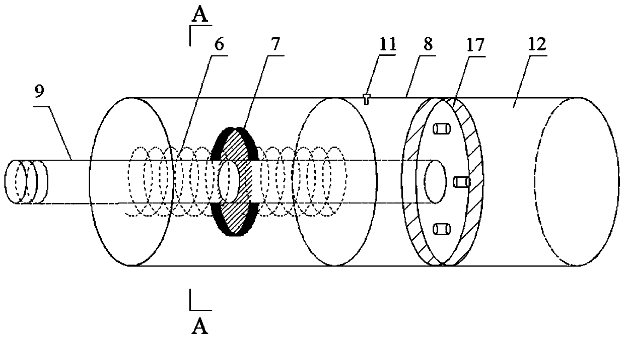 Energy consumption self-recovery pressure type anchor rod and construction method thereof