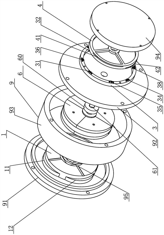 Disc isomagnetic motor