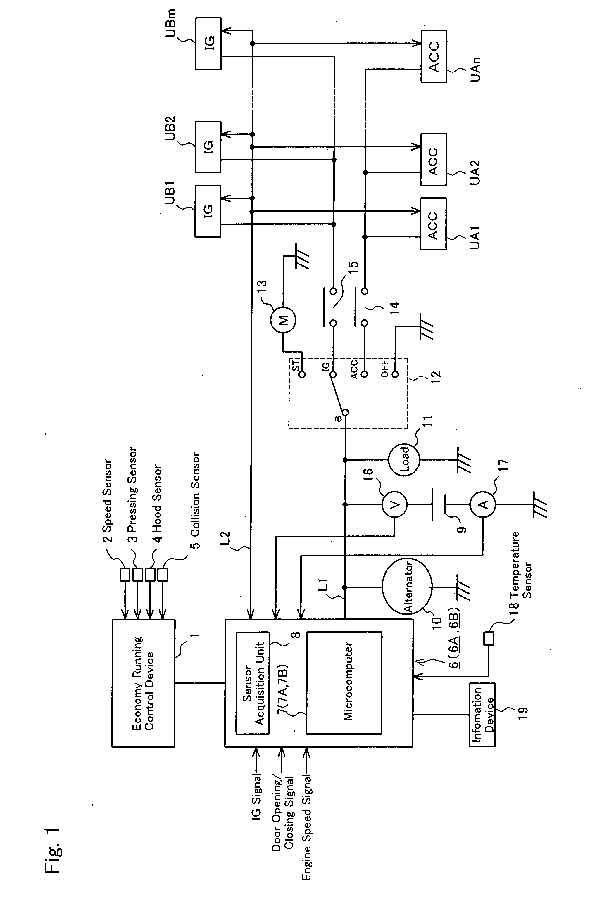 Dead battery preventing device for preventing engine start failure of vehicle having economy running function and dead battery prevention method