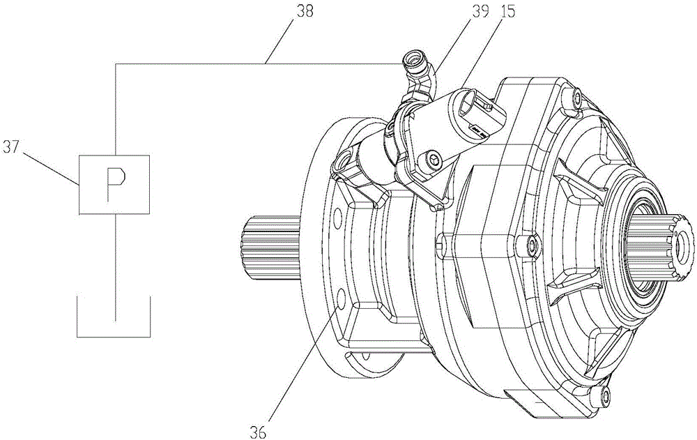 Torque extraction device