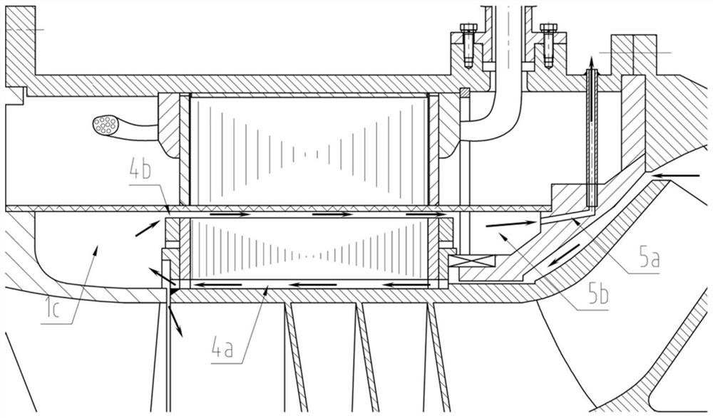 Impeller built-in type high-speed centrifugal pump