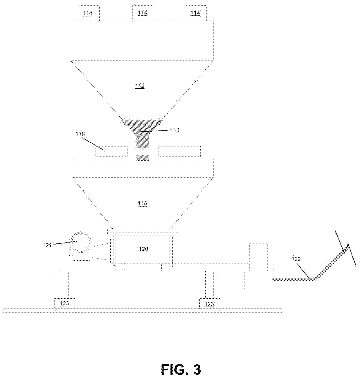 High efficiency powder dispersion and blend system and method for use in well completion operations