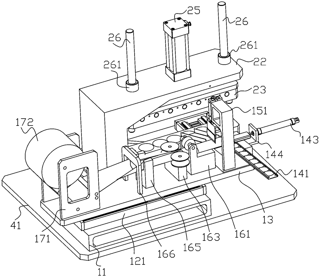 Film coating mechanism for solar heat collection shuttle