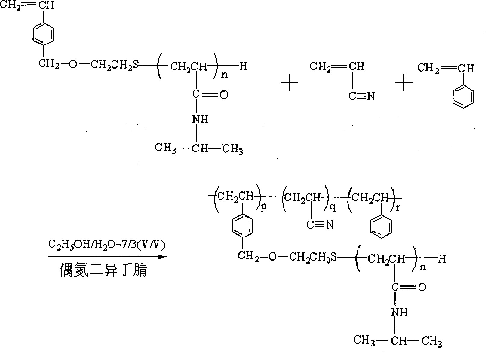 Process for producing platinum metal nano-particle for catalysis with polymer microsphere as carrier