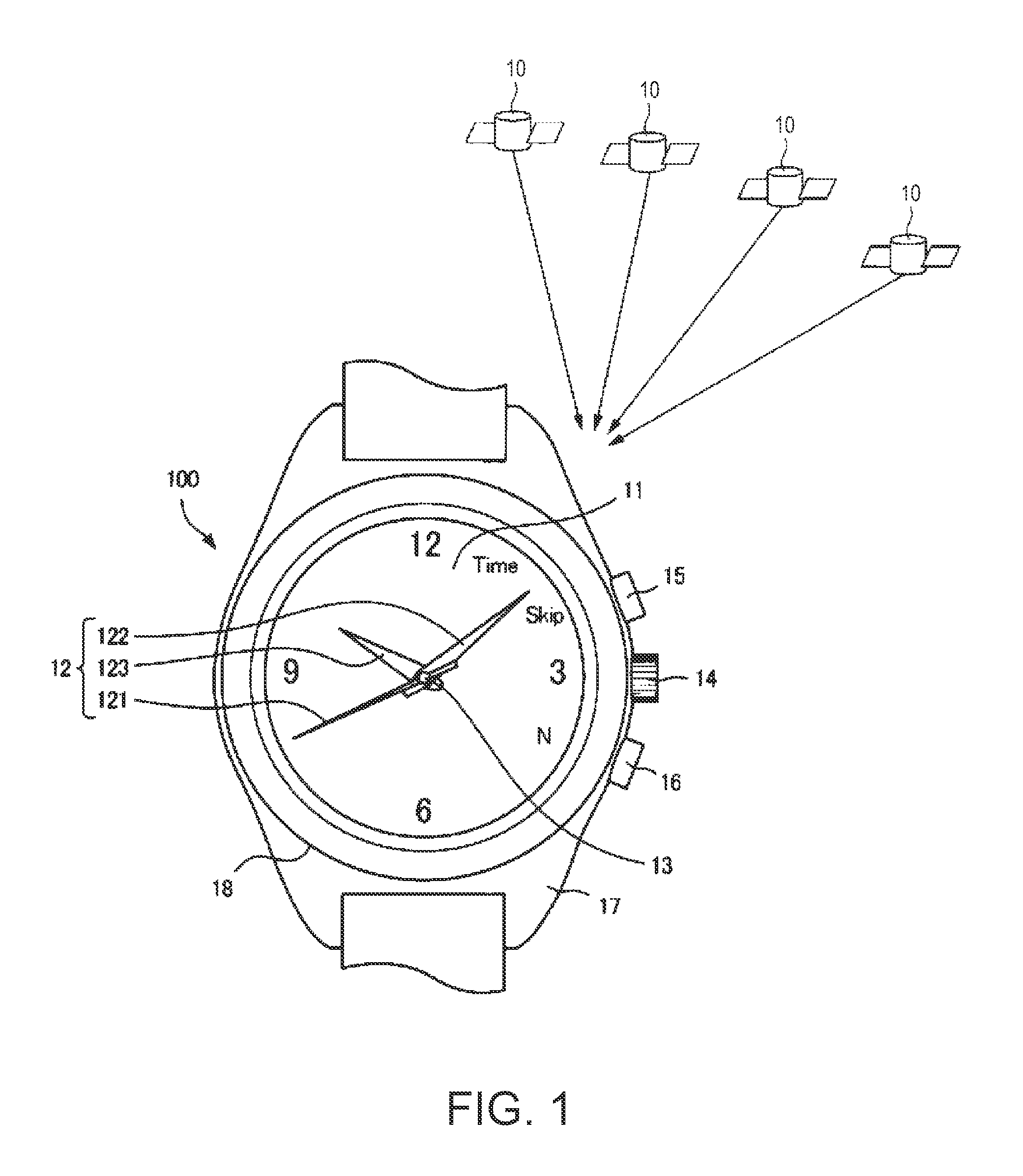 Electronic timepiece and reception control method for an electronic timepiece