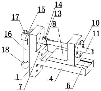 Sleeving maintenance-detection frame for spring-type brush roll