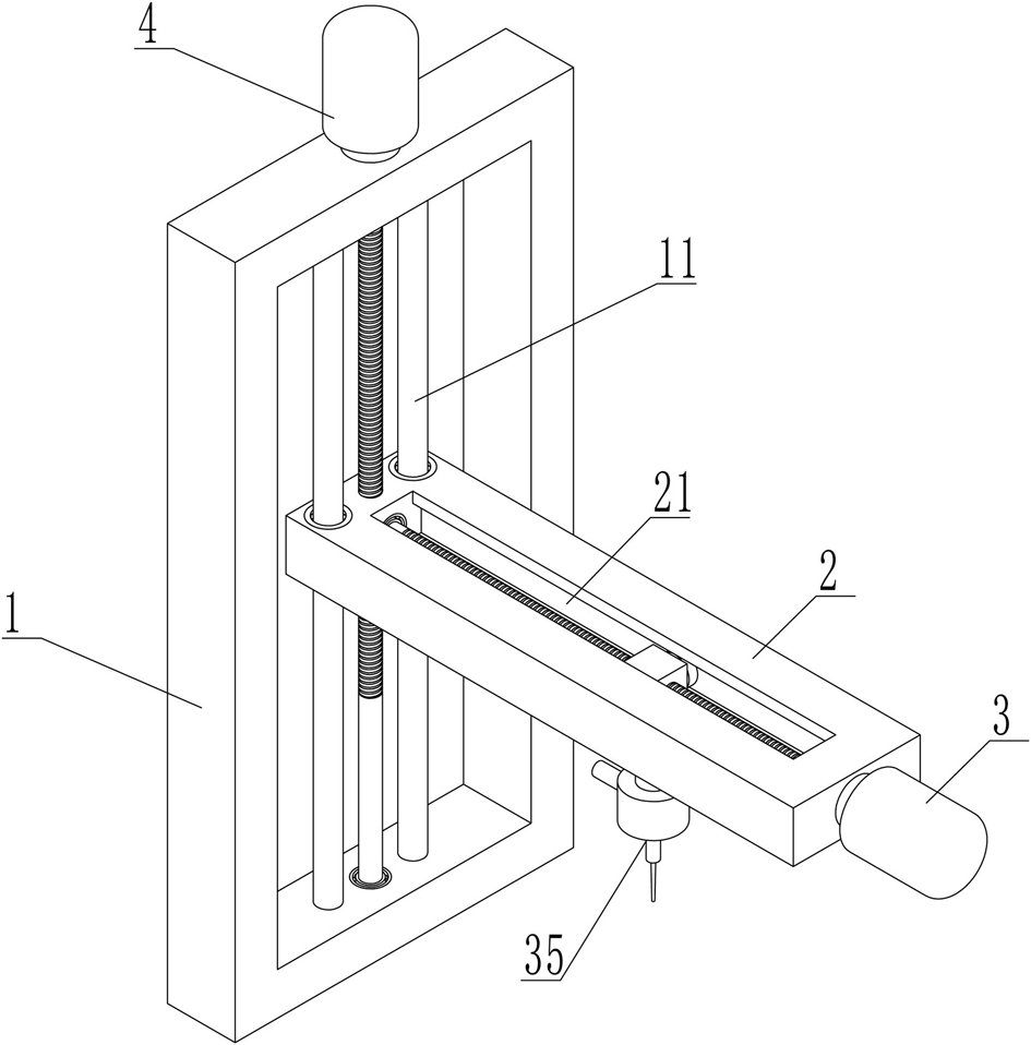 Water cutting knife nozzle and driving device for driving water cutting knife nozzle