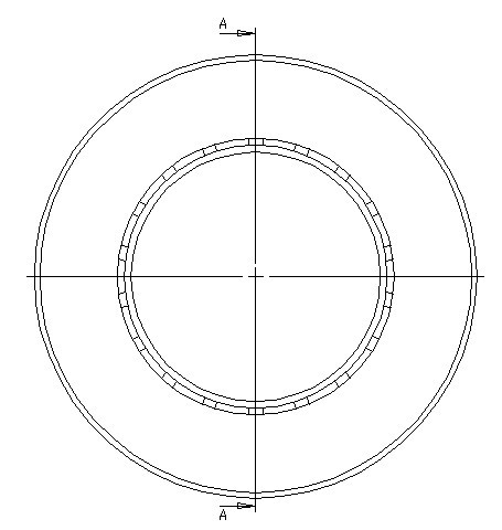 Compressed packer sealing cylinder for oil and gas fields