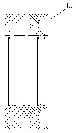 Compressed packer sealing cylinder for oil and gas fields