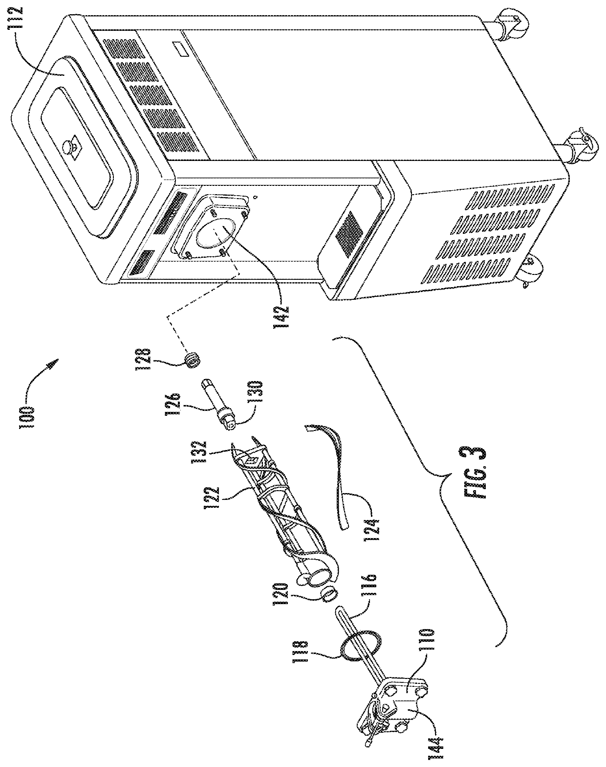 Door and baffle interface assembly for frozen dessert machines