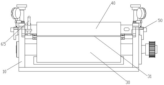 Plaster gluing equipment