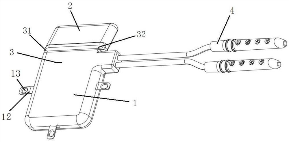 Bendable pulse generator and implantable nerve electrical stimulation system