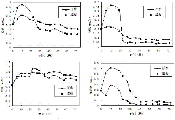 A kind of multi-channel biological filler and its preparation method and application