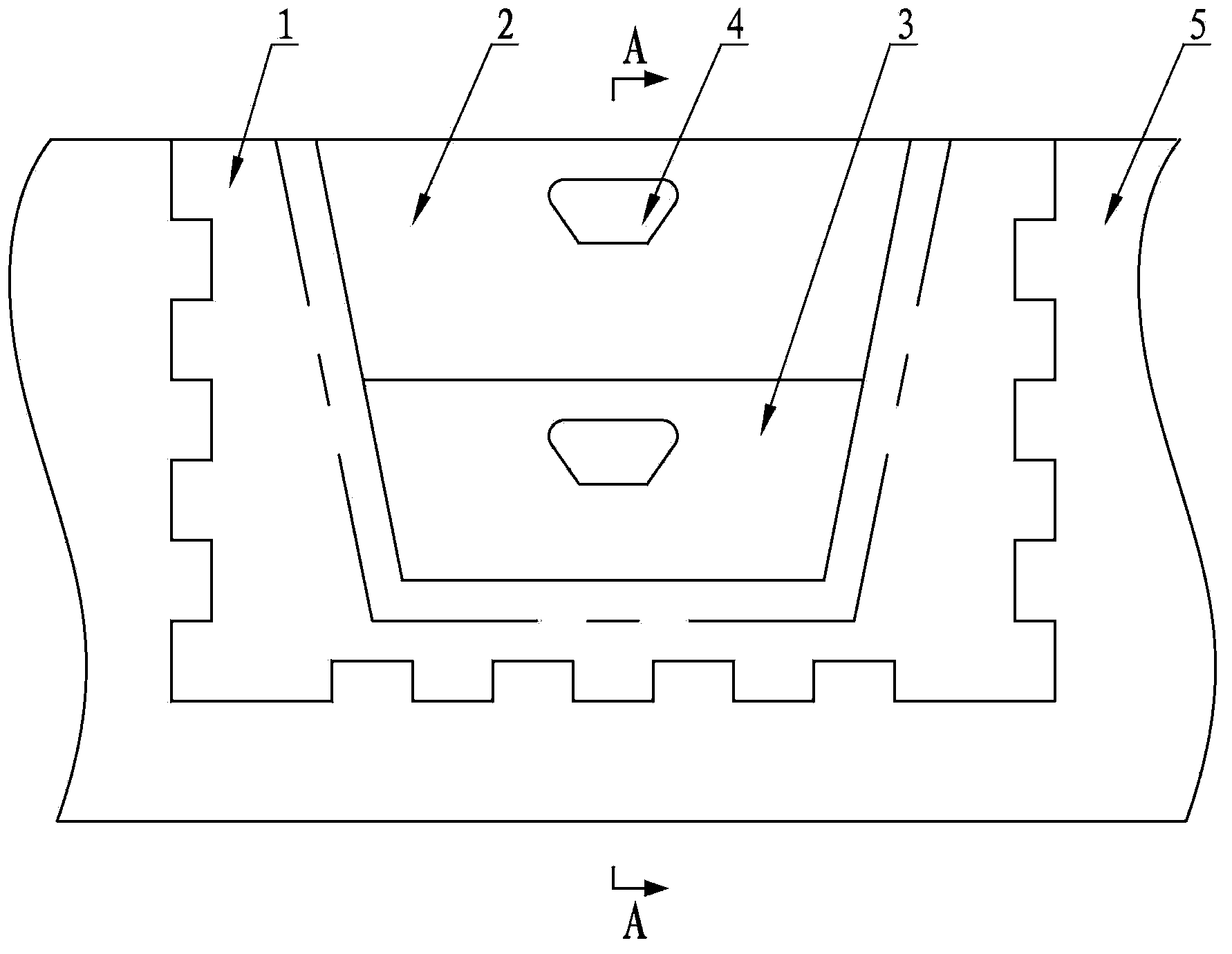 Prefabricated irrigation water intake and drainage control device for a paddy field