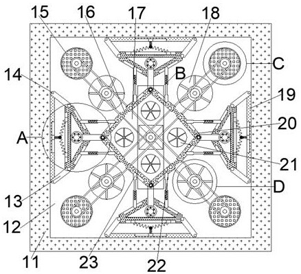 Device capable of guiding tool path to prevent tool collision and discharging sweeps during machining of CNC milling machine