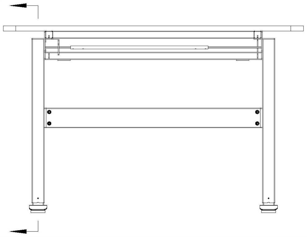 Electric lifting table with positioning and locking functions