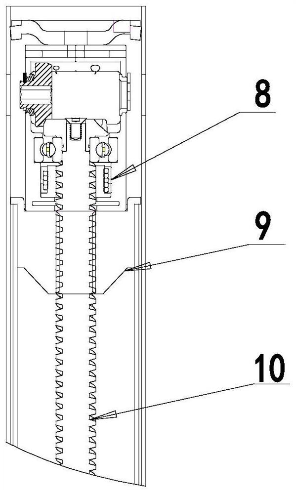 Electric lifting table with positioning and locking functions