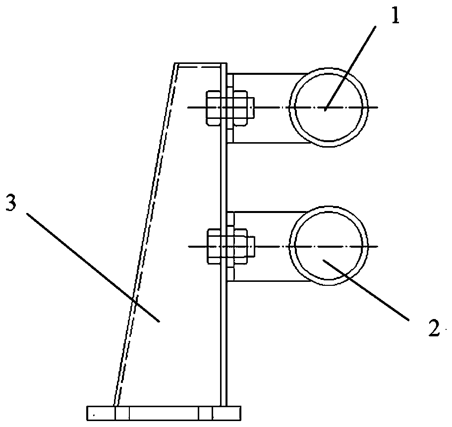 Combined prefabricated bridge guardrail