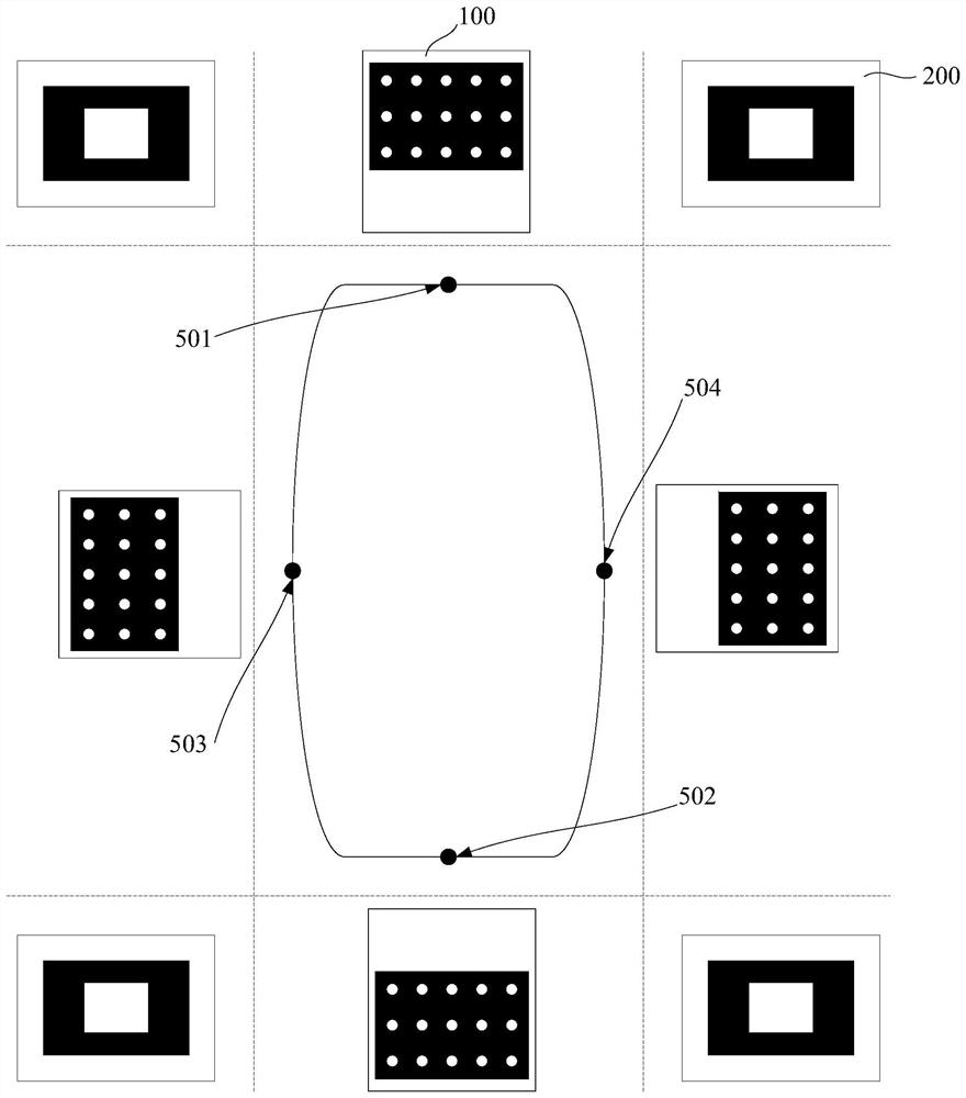 Calibration plate detection method